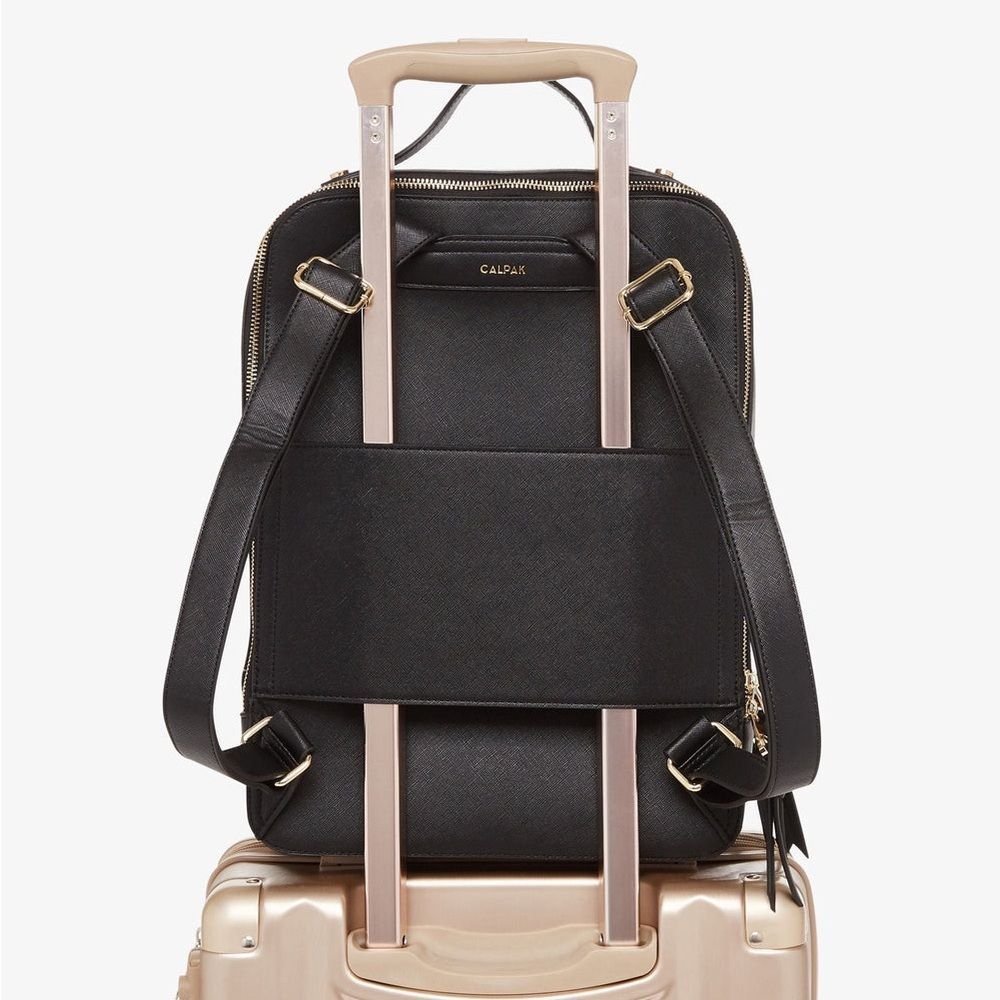 Calpak Kayla 15” Laptop Carry On Travel Backpack:Work/University/School/Chic - Picture 11 of 13